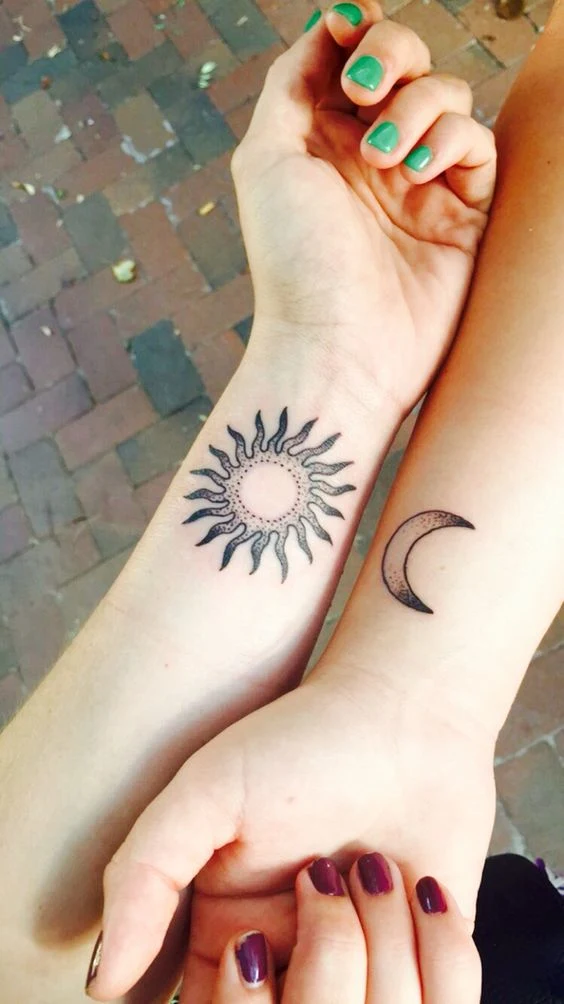 Tatuajes del Sol y la Luna