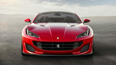 Ferrari Portofino, seperti sedang tersenyum