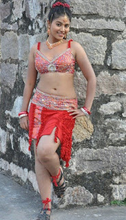 South Actress Anjali Navel Show