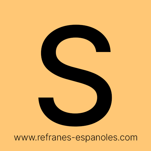 Refrán Español - Si en los negocios te va bien, nunca digas con quién