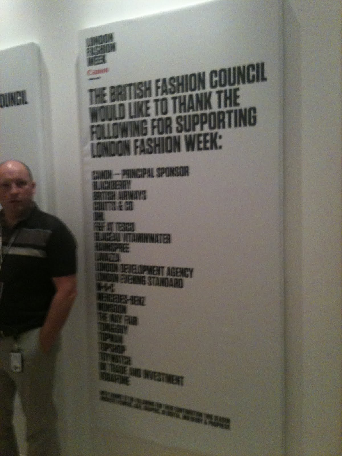 Around: London Fashion Week 2010