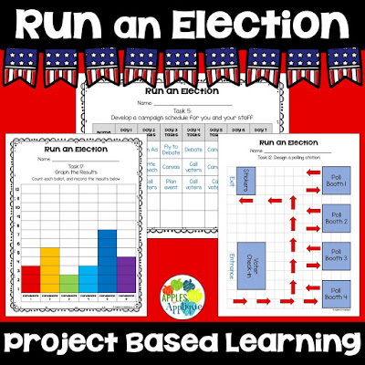 Run an Election: Project Based Learning | Apples to Applique