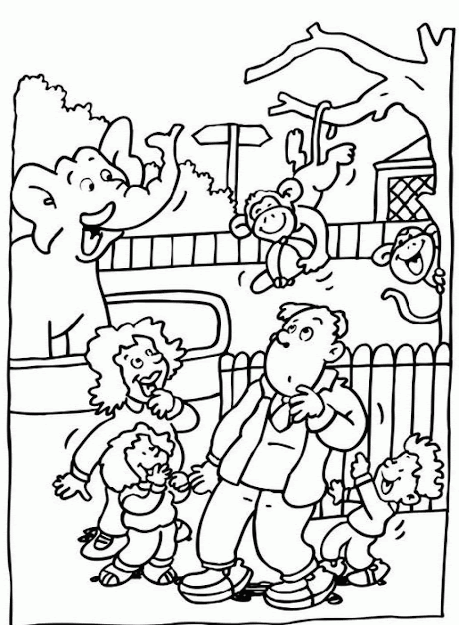 Free Coloring Pages Zoo Animals  Download Coloring Pages Zoo Coloring  Pages Zoo Coloring Pages In