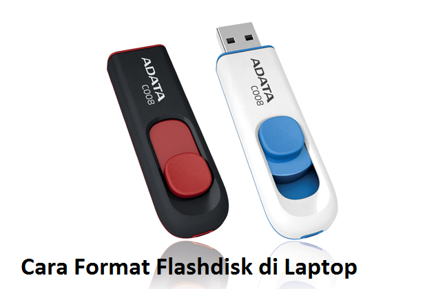 cara memformat flashdisk di laptop windows