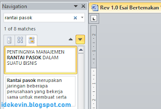 cara replace kata di word