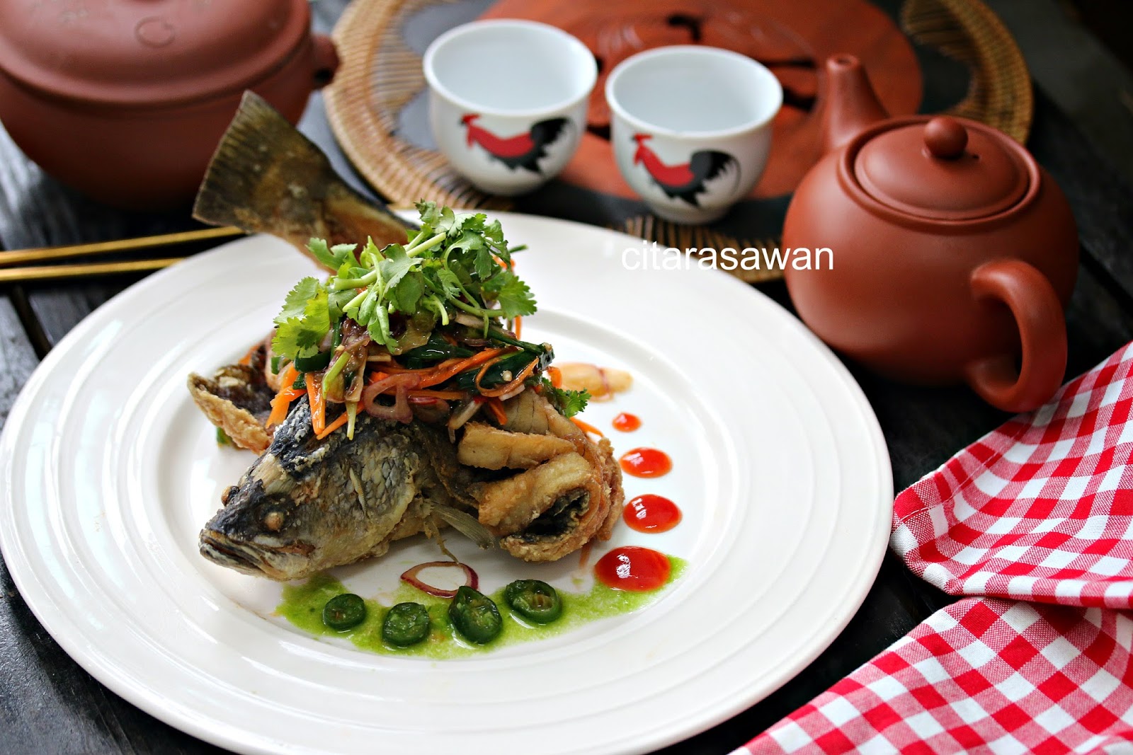Ikan Goreng 3 Rasa Chinese Style ~ Resepi Terbaik