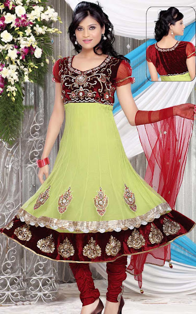 Wedding-Churidar-Salwar-Kameez