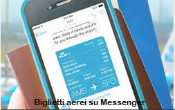 Biglietti Aerei su Messenger
