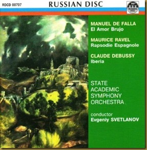 Ravel Rapsodia Svetlanov