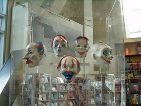 The Dark Knight costumes - Clown gang masks