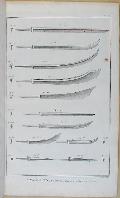 Fourbisseur dans l'Encyclopédie de Diderot et d'Alembert