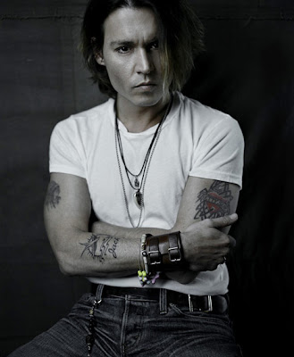 johnny tattoos. Johnny Depp Tattoos Silence