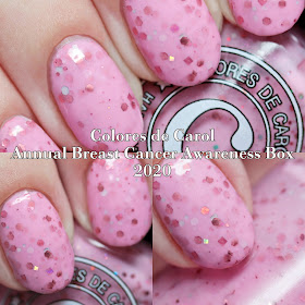 Colores de Carol Annual Breast Cancer Awareness Box 2020 Polish