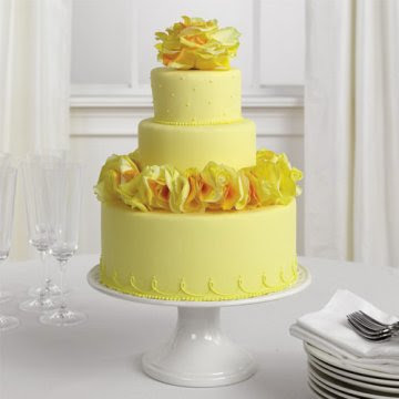 yellow cake pictures