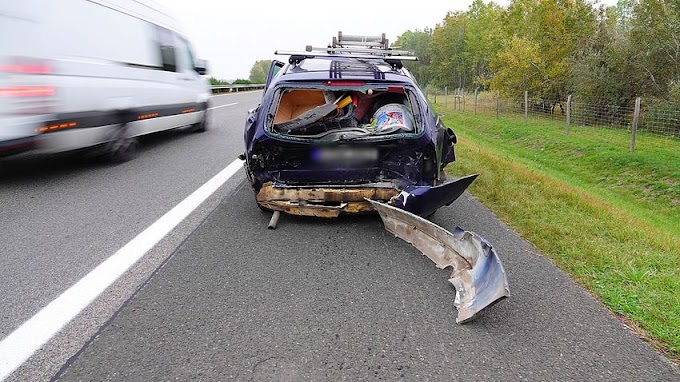  Két autó ütközött az M5-ösön Balástyánál, egy ember megsérült - fotók a helyszínről