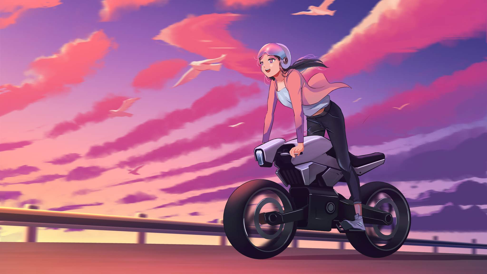 Bike Rider Biker Wallpaper Ultra HD ~ Wallpaper Loader