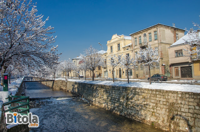 Dragor River, Bitola, Macedonia - 27.01.2019