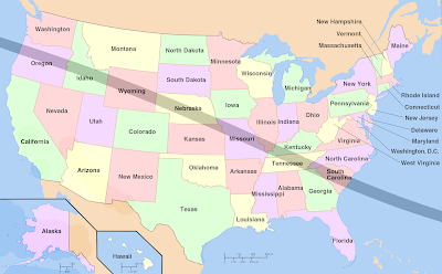 map of America