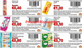 Logo Buoni sconto Supermercati DOK : 6 prodotti su cui risparmiare