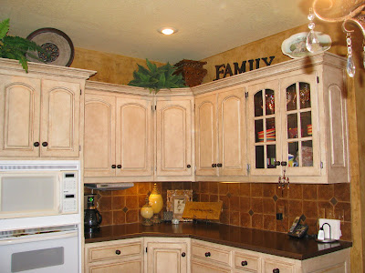 Whitewash Kitchen Cabinets