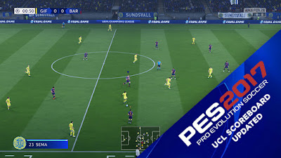 PES 2017 Scoreboard UEFA Champions League 2019 Like FIFA 19 by Micano4u