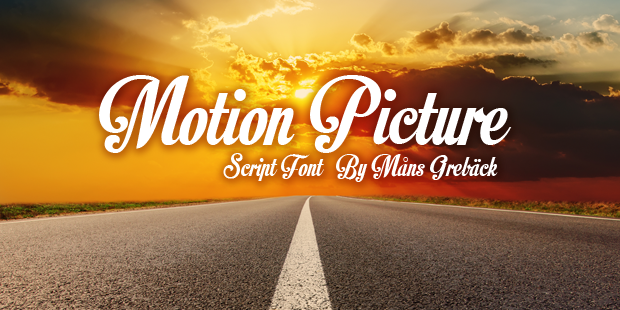 Download Kumpulan 30 Font Script Desainer grafis - Motion Picture Script Font