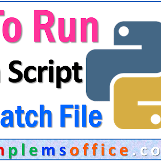 How to Run Python Script Using Batch File - Simple Step by Step Guide