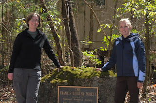 Denise Ecker and Amy Johnson seasonal naturalists at Audubon's Francis Beidler Forest by Mark Musselman