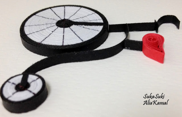 Quilling Basikal