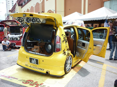 Modified Perodua Myvi Kungfu Panda