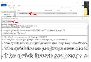 instal font di Windows 10, begini caranya