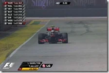 Hamilton conquista la pole del gran premio di Singapore 2012