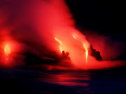 Hawaii. Fire on the Moon (fire and ice kailua kona big island hawaii)