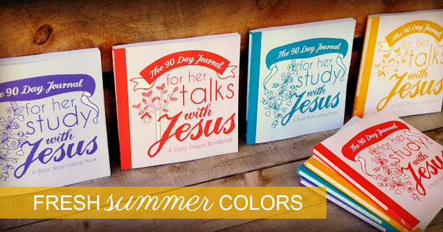 New Summer Color Womens Bible Study Journals at 123 Journal It Publishing