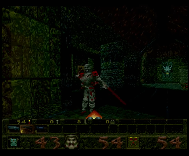 Quake Sega Saturn Screenshot
