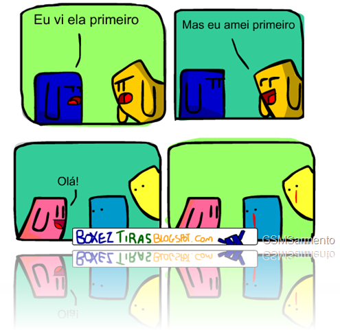 Eu vi primeiro