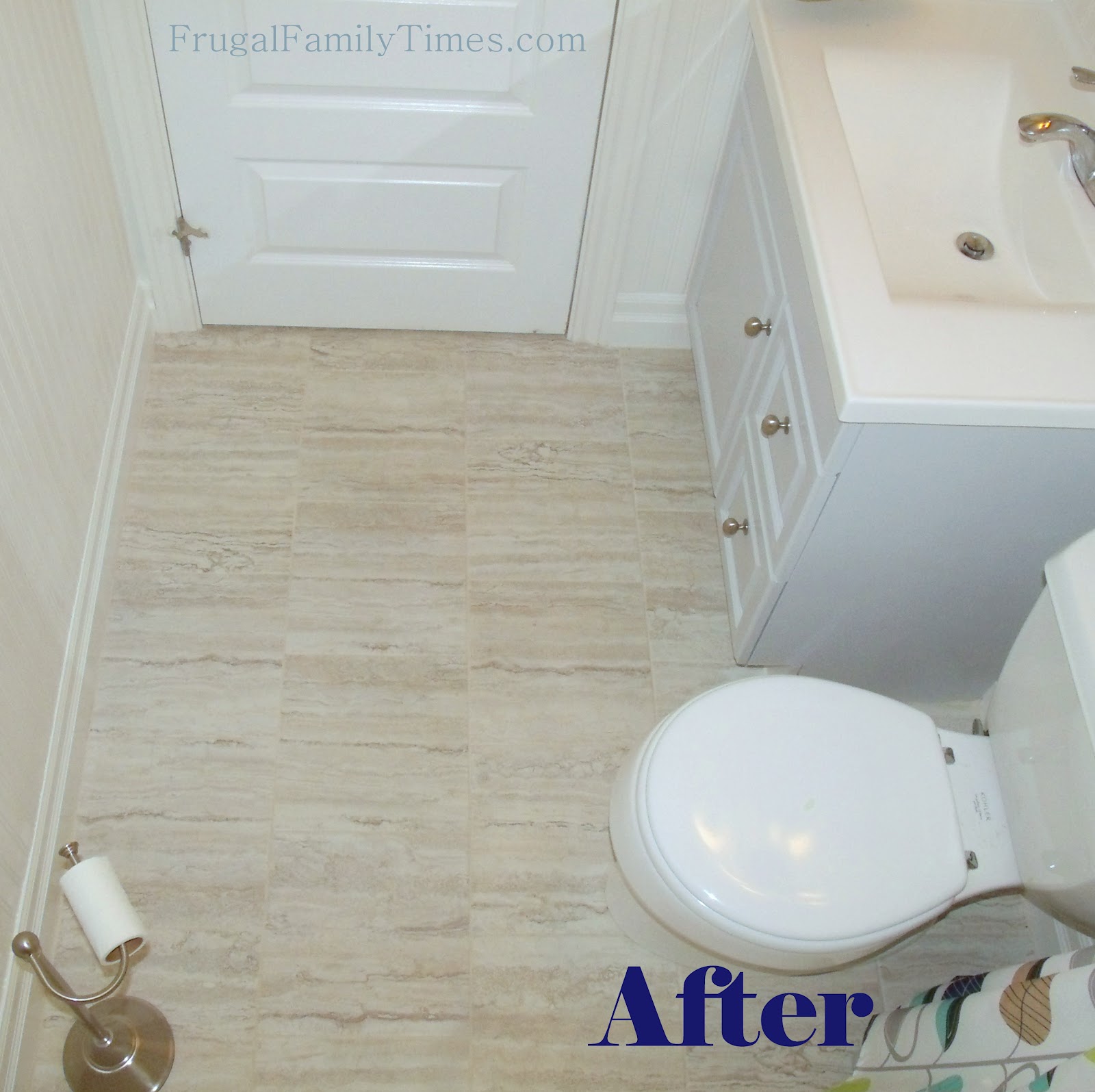 ... Times: How to Install Peel and Stick Vinyl Tile (That You Can Grout