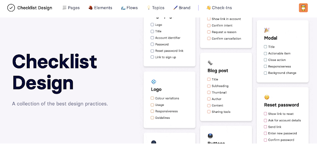 Checklist Design แนะนำเว็บไซต์ที่จะทำให้คุณไม่พลาด ทุกรายละเอียดของการออกแบบเว็บไซต์