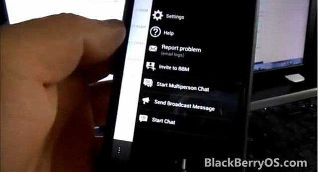 fitur broadcast dan multiple chat BlackBerry Messenger untuk Android
