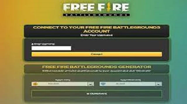 Free Fire Generator Diamonds and Coins Hack tanpa Verifikasi