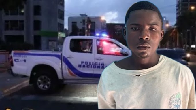 Apresan haitiano por robo camioneta PN, recorre 20 kms antes de ser detenido 