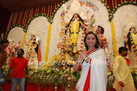Rani Mukherjee at Durga Pooja Santacruz