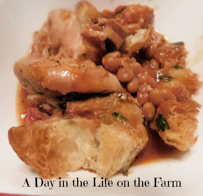 Bean and Chicken Cassoulet