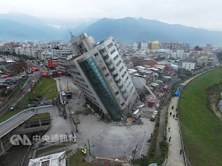 Japan Taiwan Earthquake