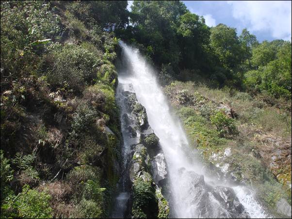 Wisata alam curug Benowo