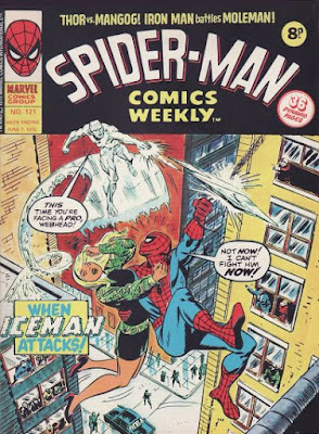 Spider-Man Comics Weekly #121, Iceman