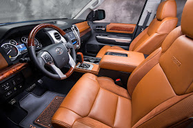 Interior view of 2014 Toyota Tundra 1794 Edition