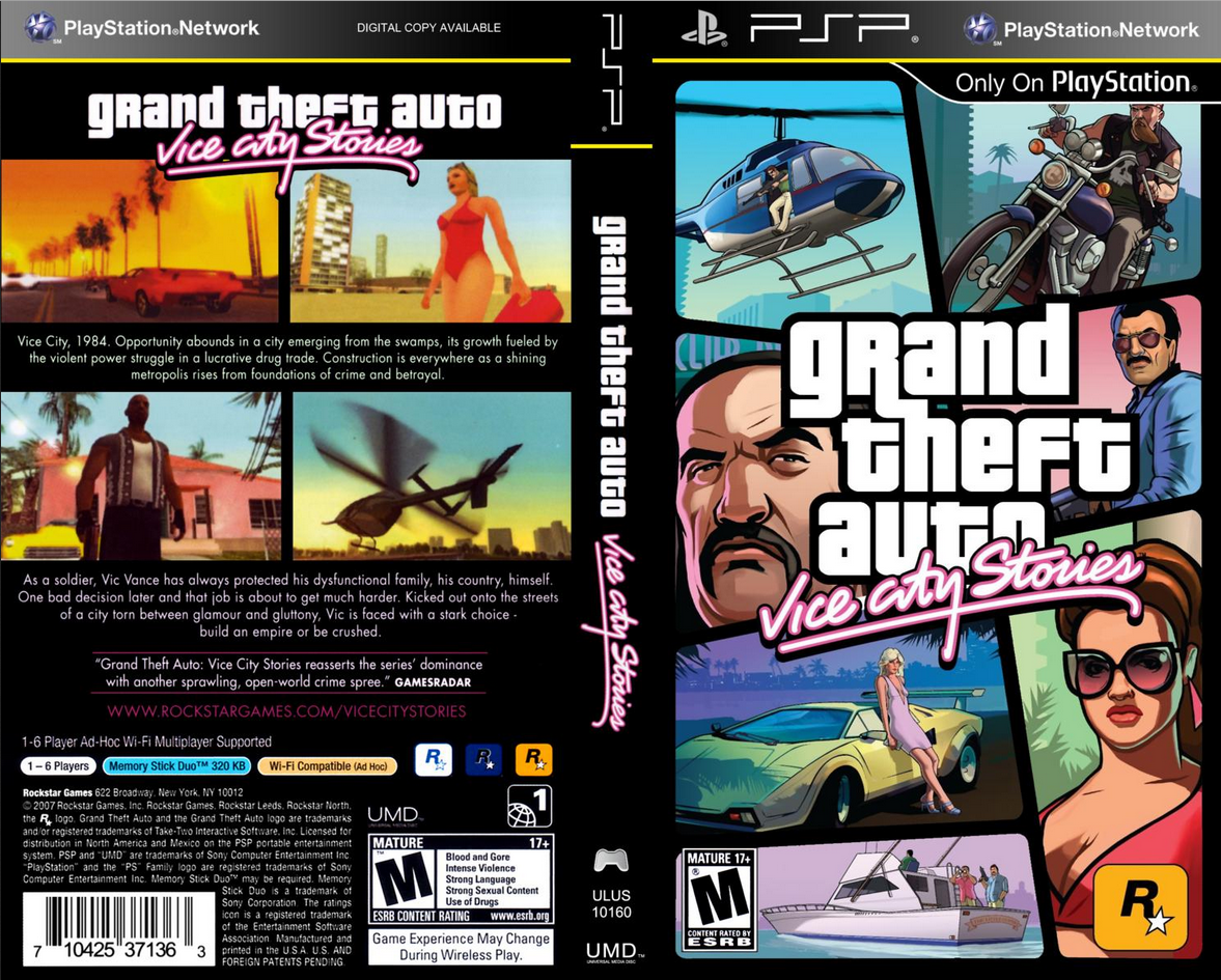 GTA Vice City Stories para Android (Emulador PSP) 