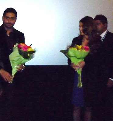 Aishwarya and Abhishek Bachchan Robot Premiere In London