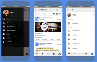 BBM Mod Like iOS V3.3.1.21 Apk Standart Version